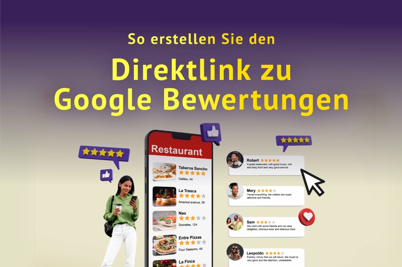 Direktlink zu Google Bewertungen